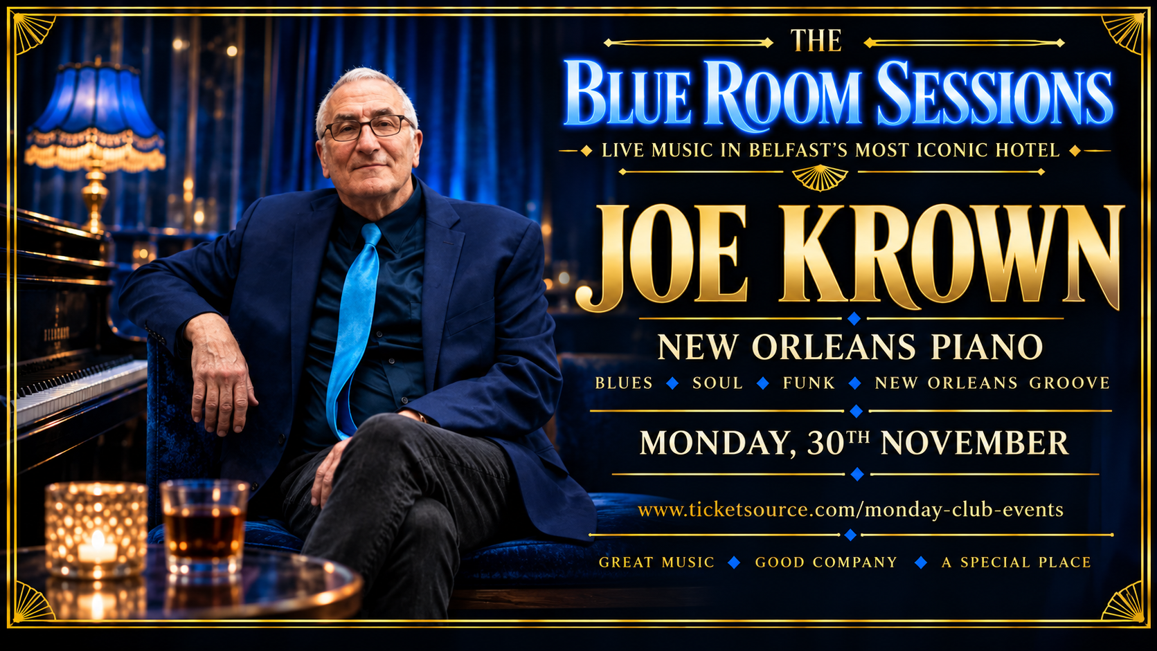 Picture of Blue Room Sessions: Joe Krown (New Orleans)