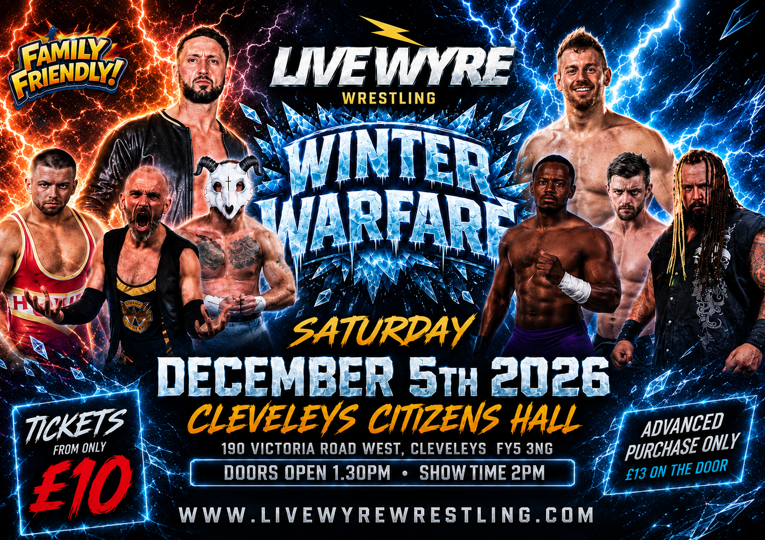 Picture of Live Wyre Wrestling: Winter Warfare