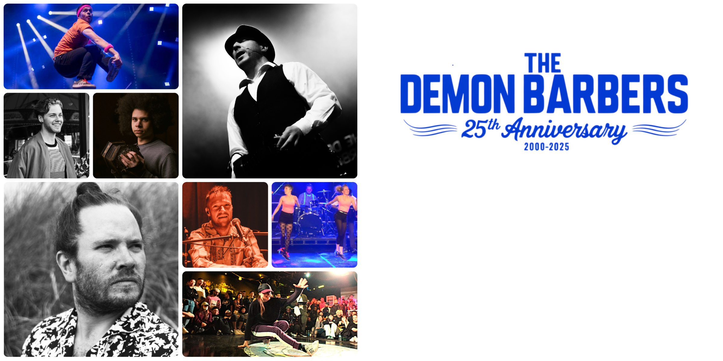 The Demon Barbers - 25th Anniversary Tour appearing at this event