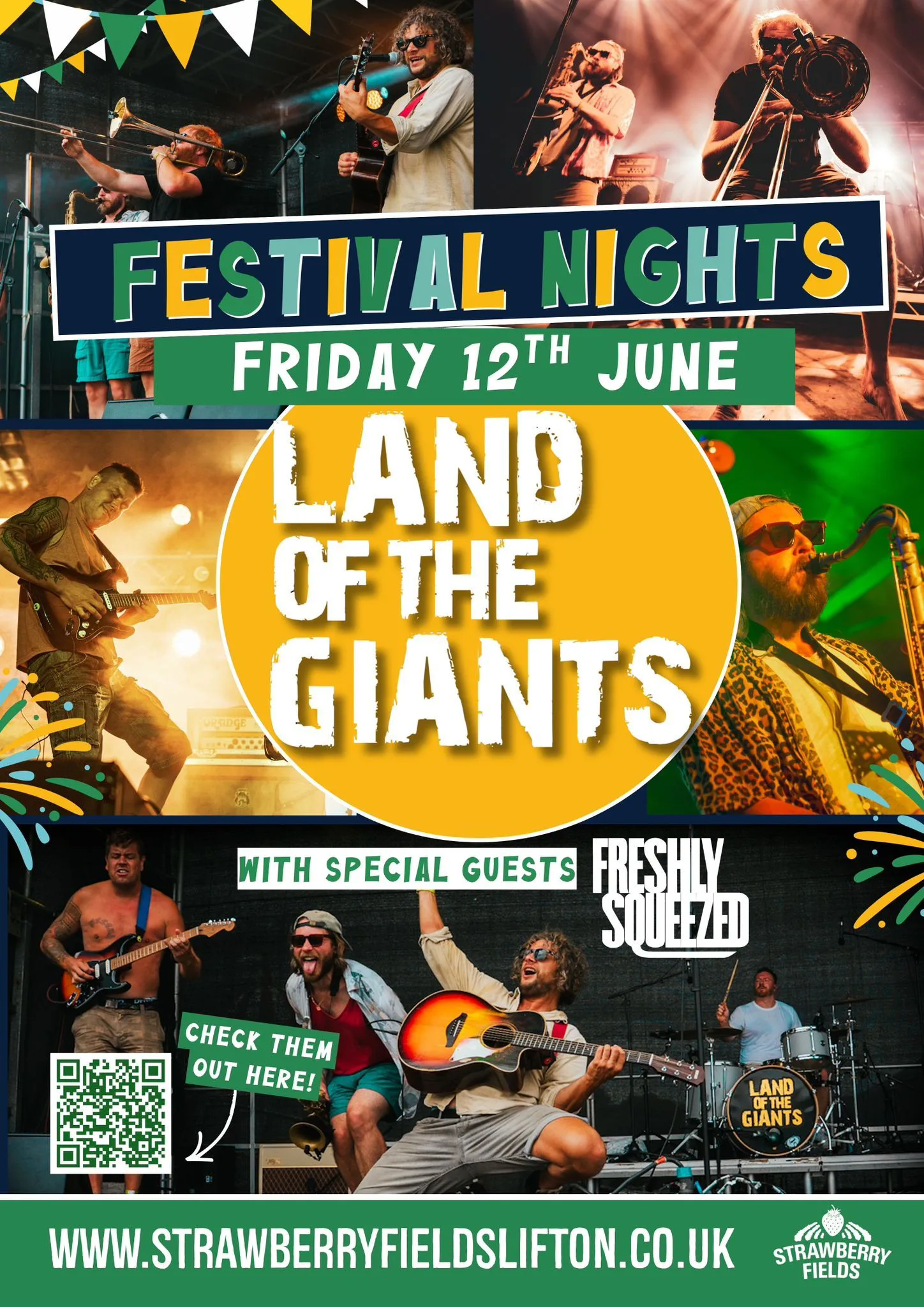Picture of Land of the Giants + Freshly Squeezed @ Strawberry Fields Lifton