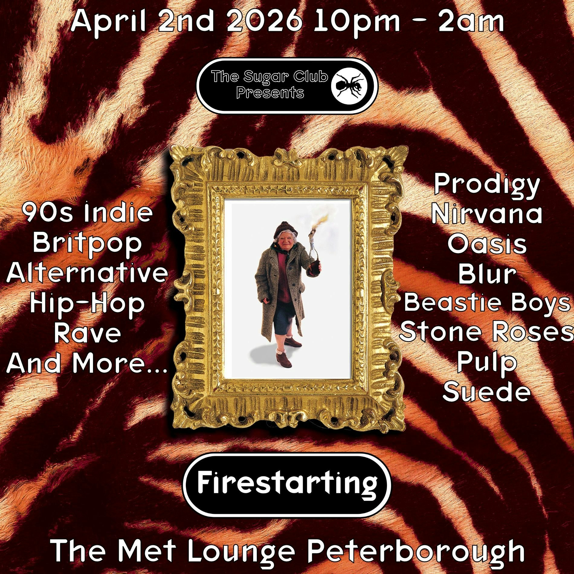 THE SUGAR CLUB presents 'FIRESTARTING' - THE ULTIMATE ALT 90's NIGHT