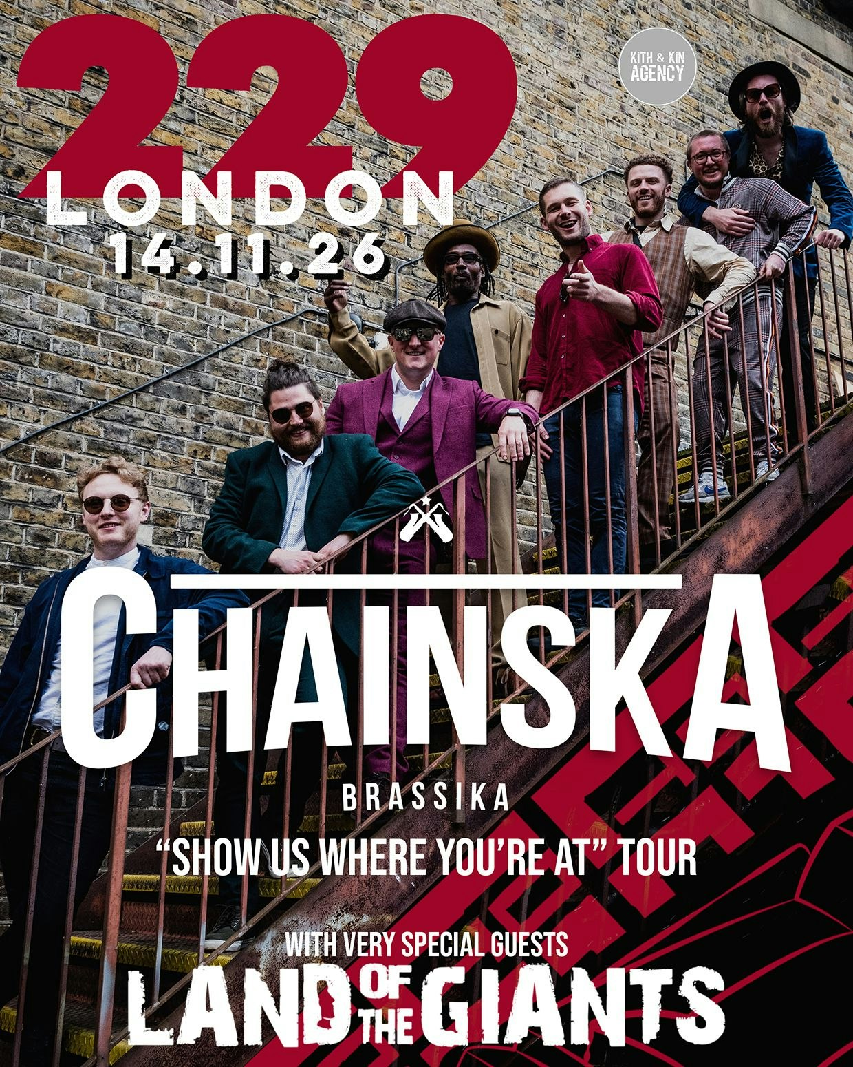 Picture of Chainska Brassika + Land of the Giants @ 229, London