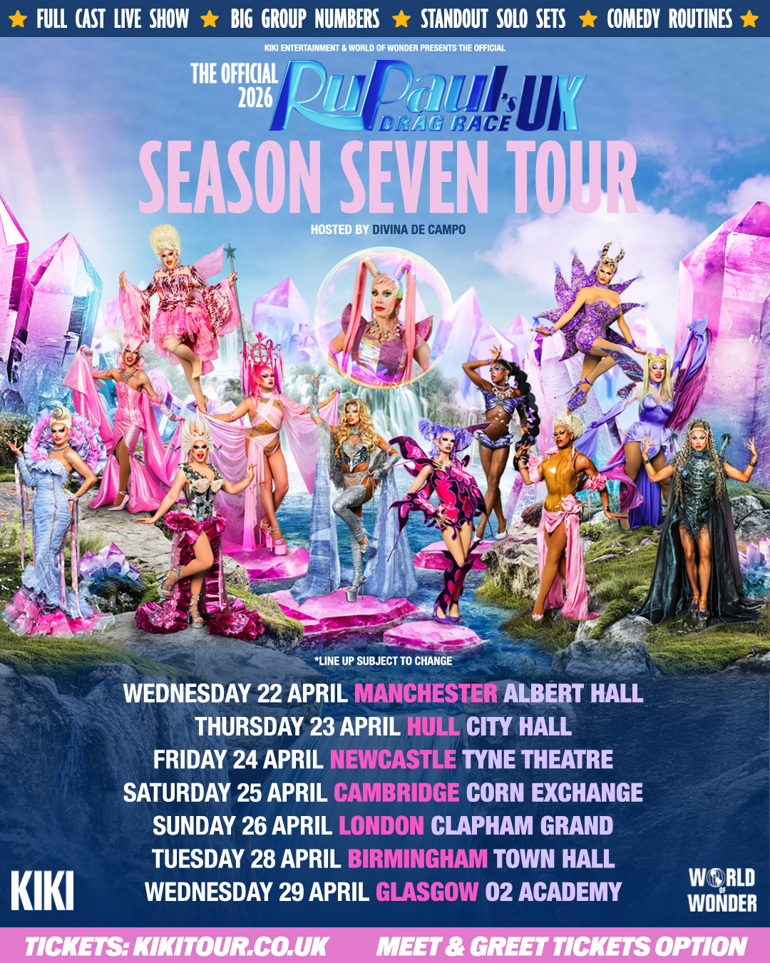 RuPaul's Drag Race UK Season 7 Tour