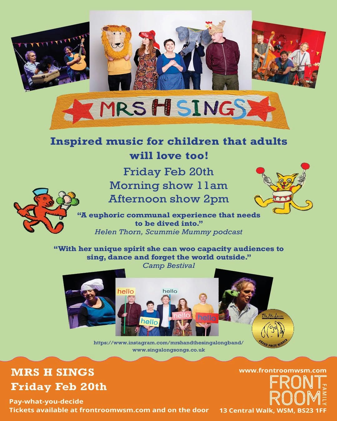 Mrs H & The Sing-Along Band