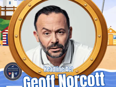 Picture of WCB Comedy Premier Stand up Special in Southwold with Headliner Geoff Norcott.