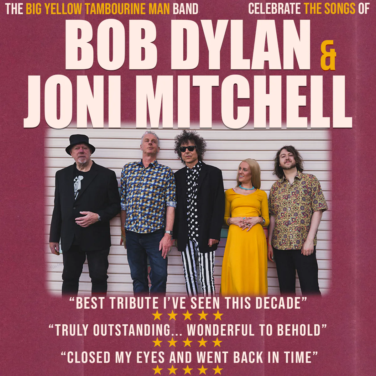 Picture of Bob Dylan and Joni Mitchell Tribute