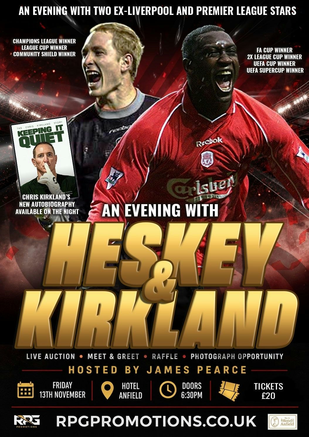 Picture of Evening with Heskey & Kirkland