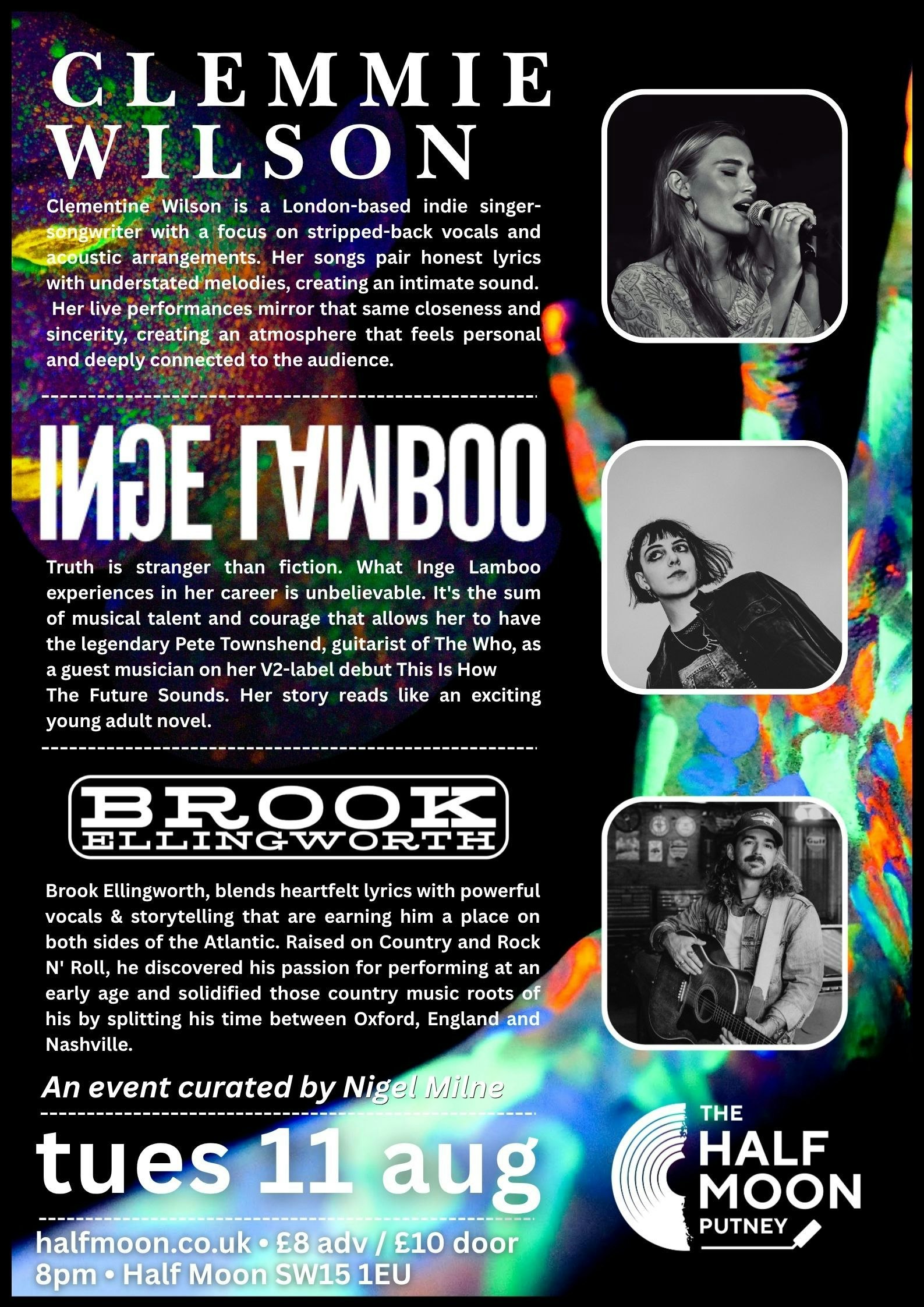 Picture of Clemmie Wilson + Inge Lamboo + Brook Ellingworth