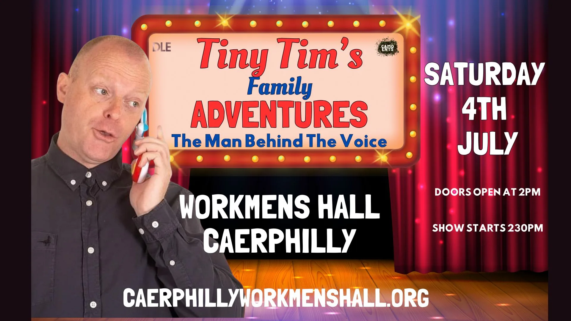 Picture of Tiny Tim's Family Adventures - The Man Behind The Voice
