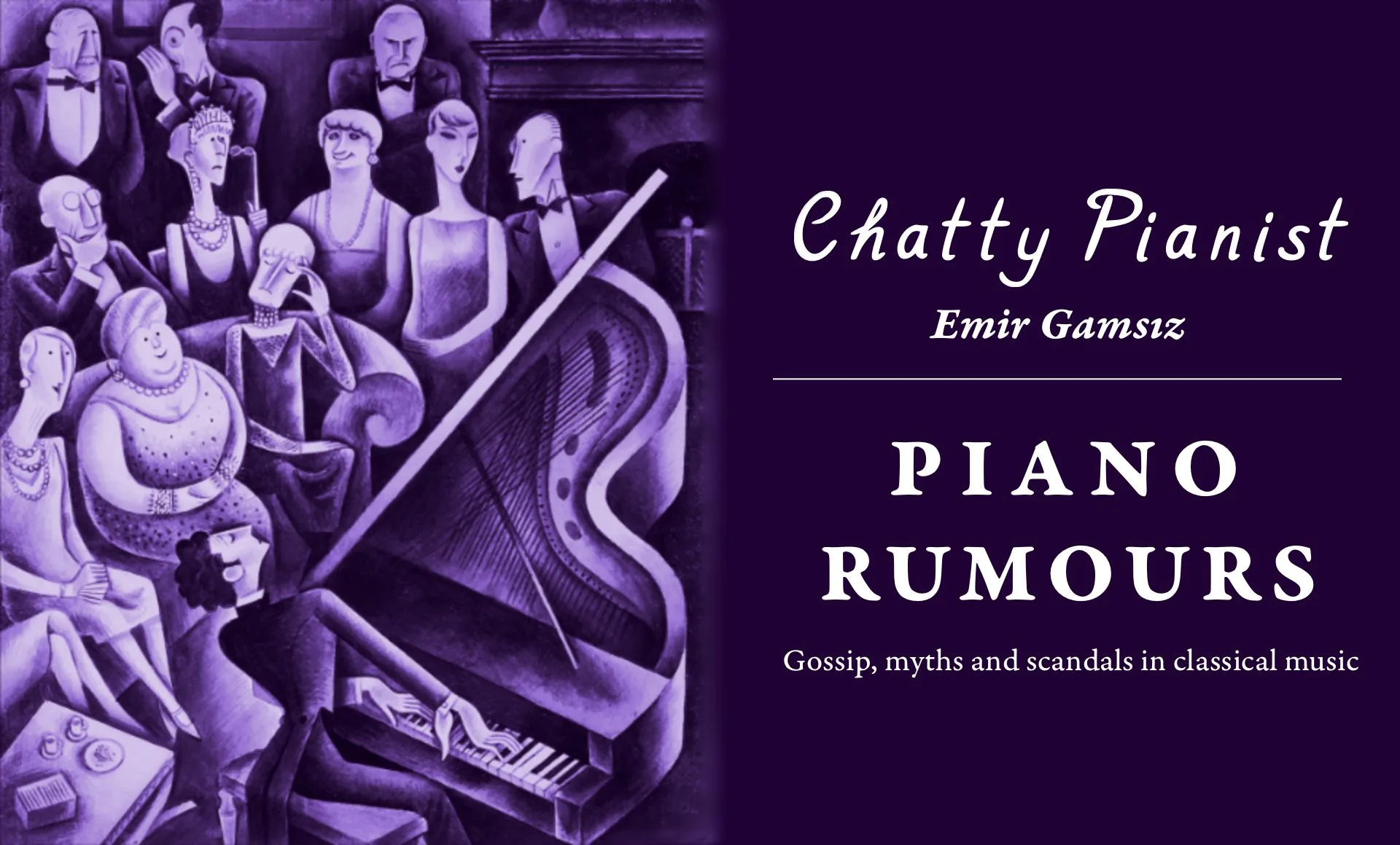 Picture of Chatty Pianist "Piano Rumours"