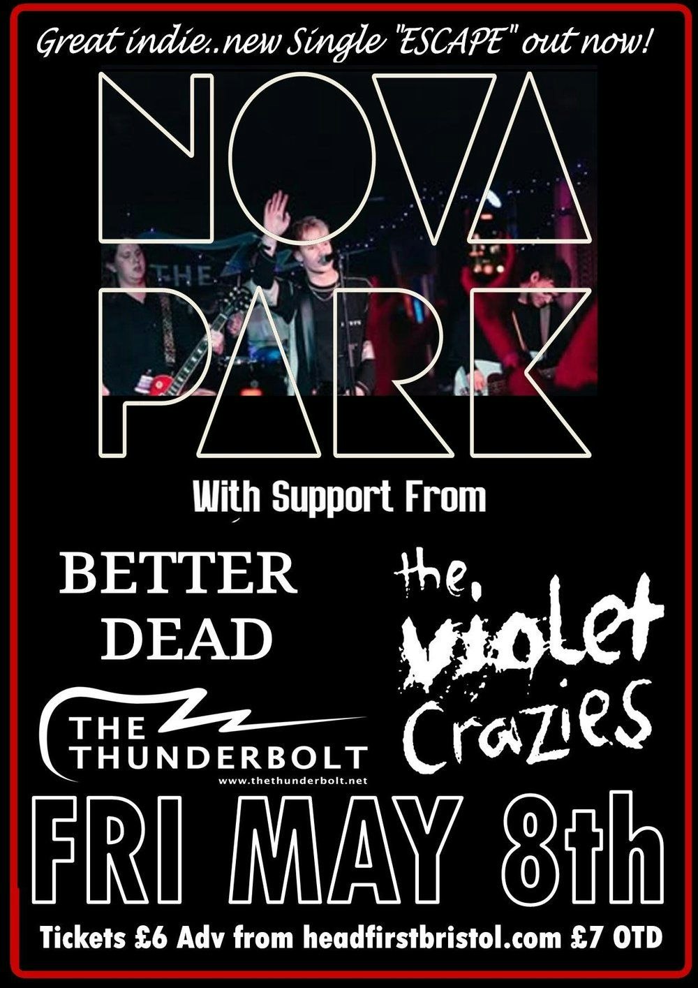 Picture of NOVA PARK + Better Dead + Violet Crazies