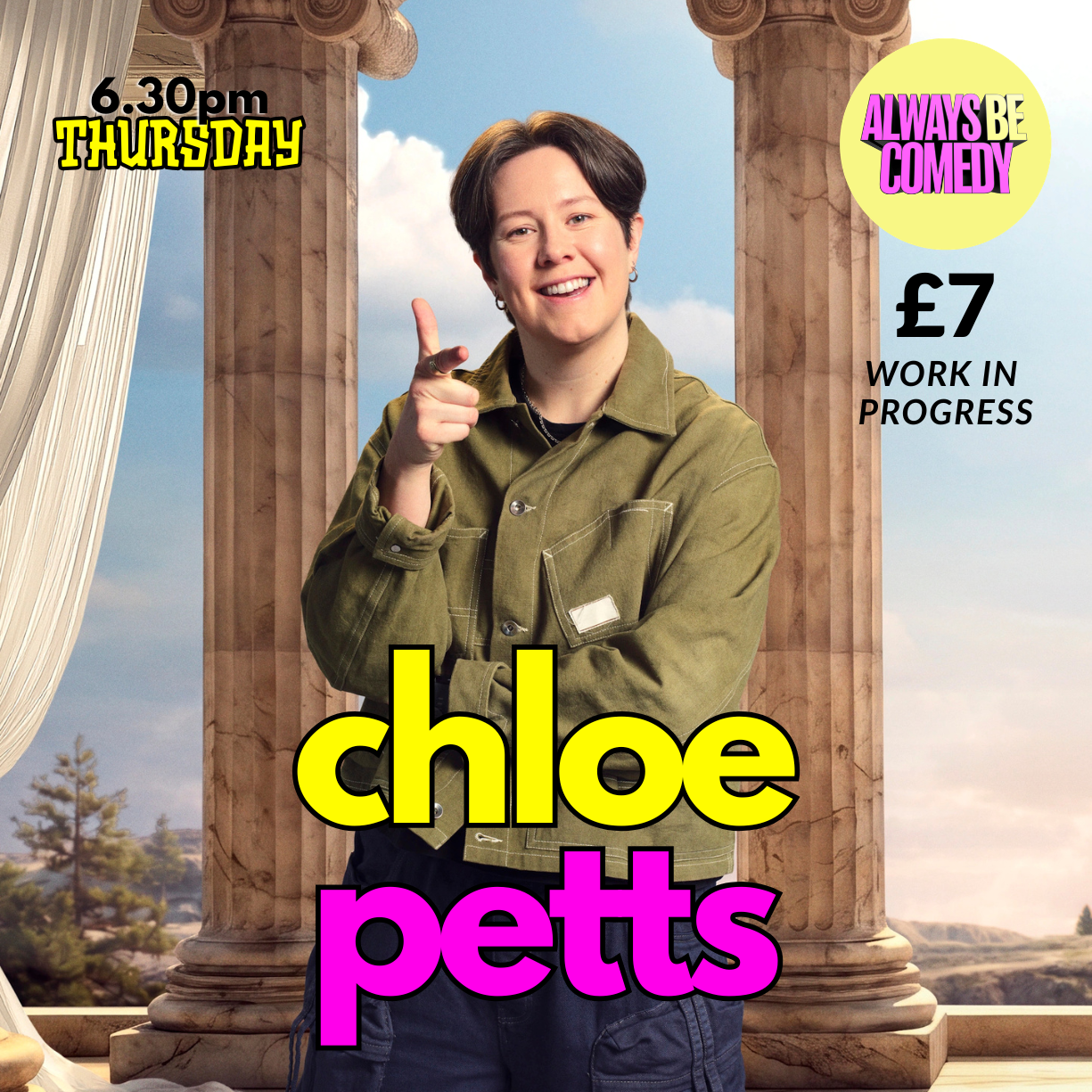 Picture of Always Be Comedy: Chloe Petts - Work In Progress
