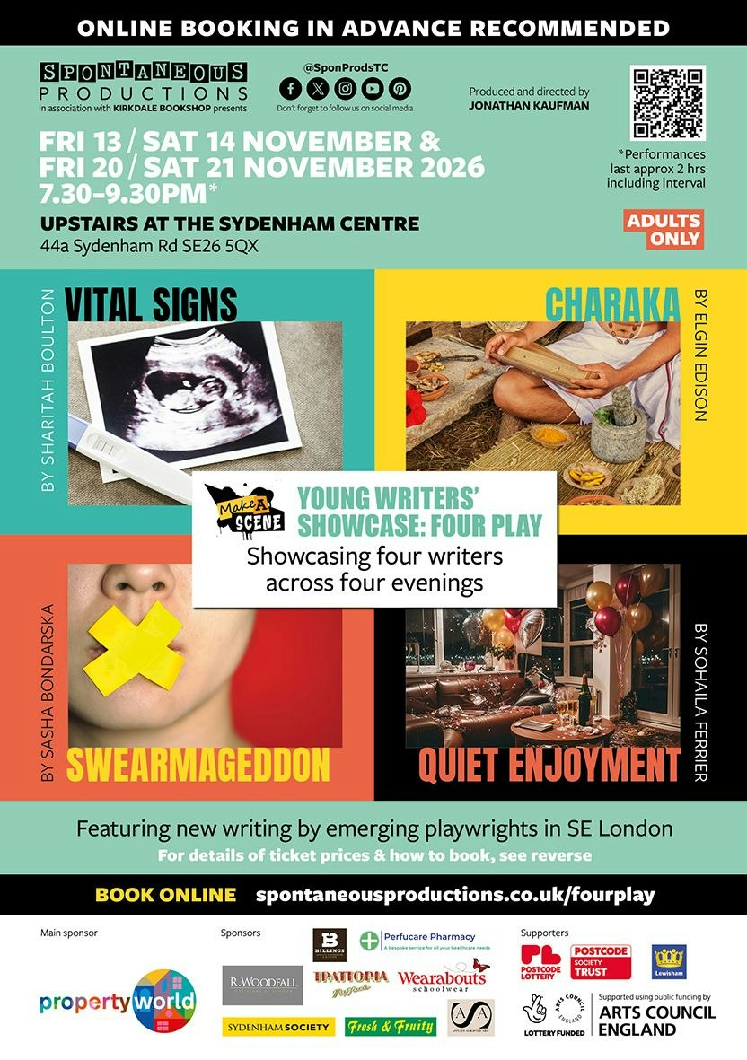 Picture of MAKE A SCENE YOUNG WRITERS SHOWCASE: FOUR PLAY