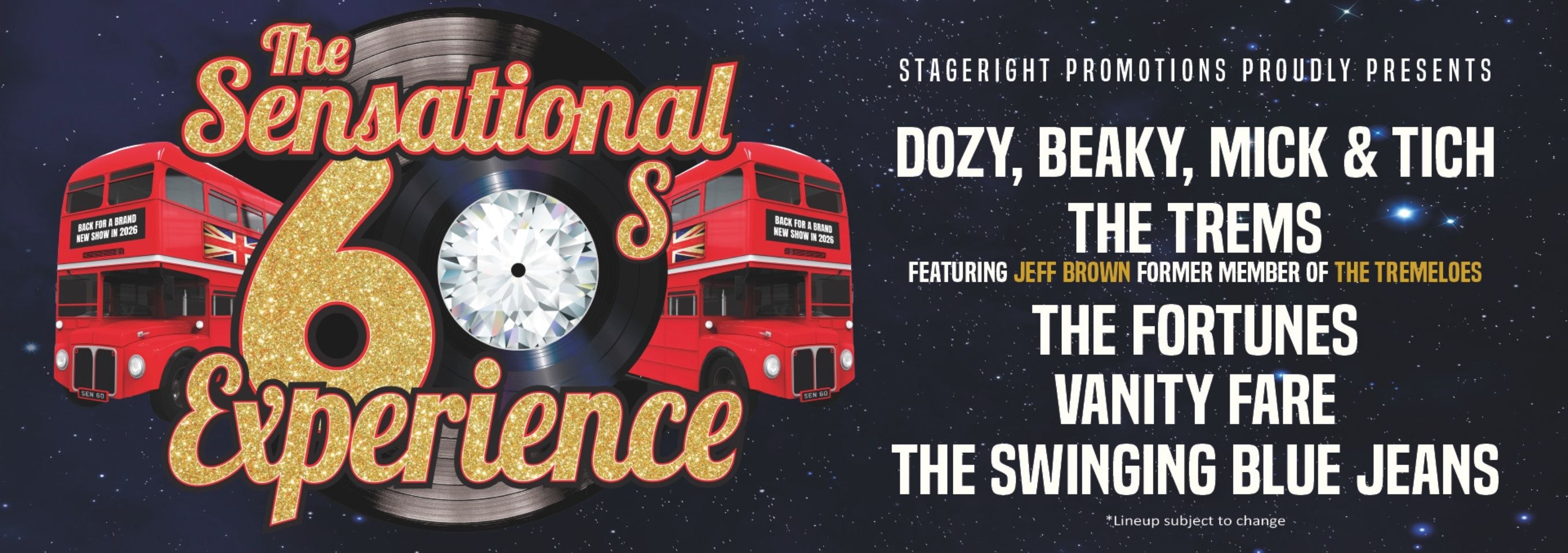 The Sensational 60s Experience