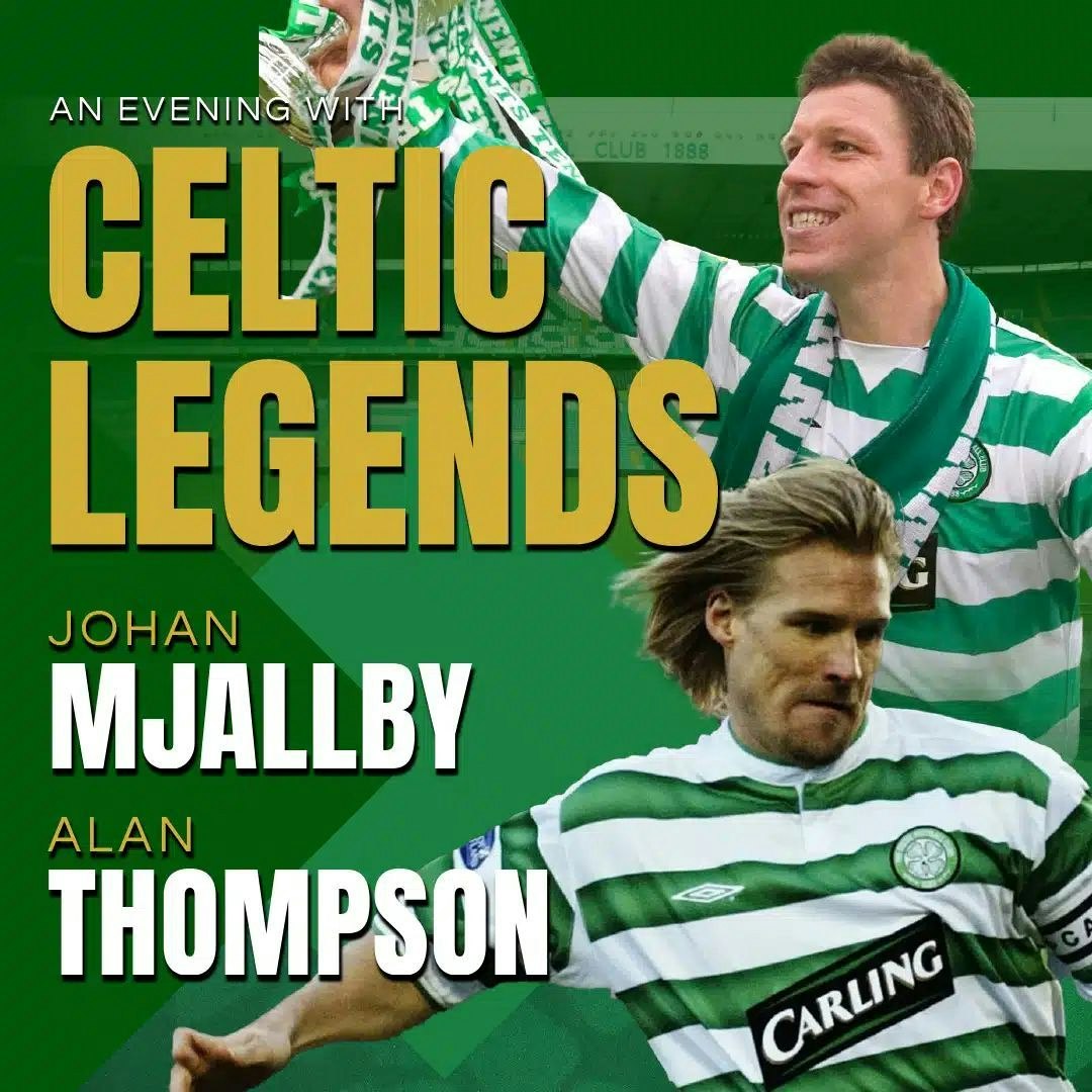 An Evening with Johan Mjallby and Alan Thompson