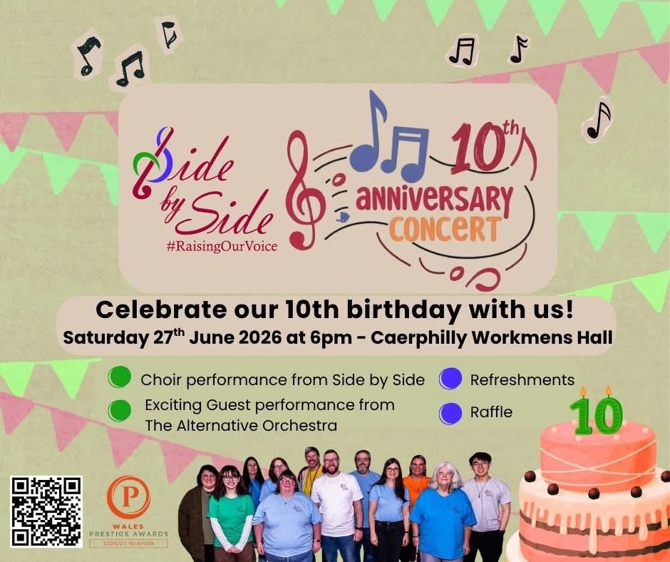 Side By Side Community Choir - 10th Anniversary Celebrations - Free Concert