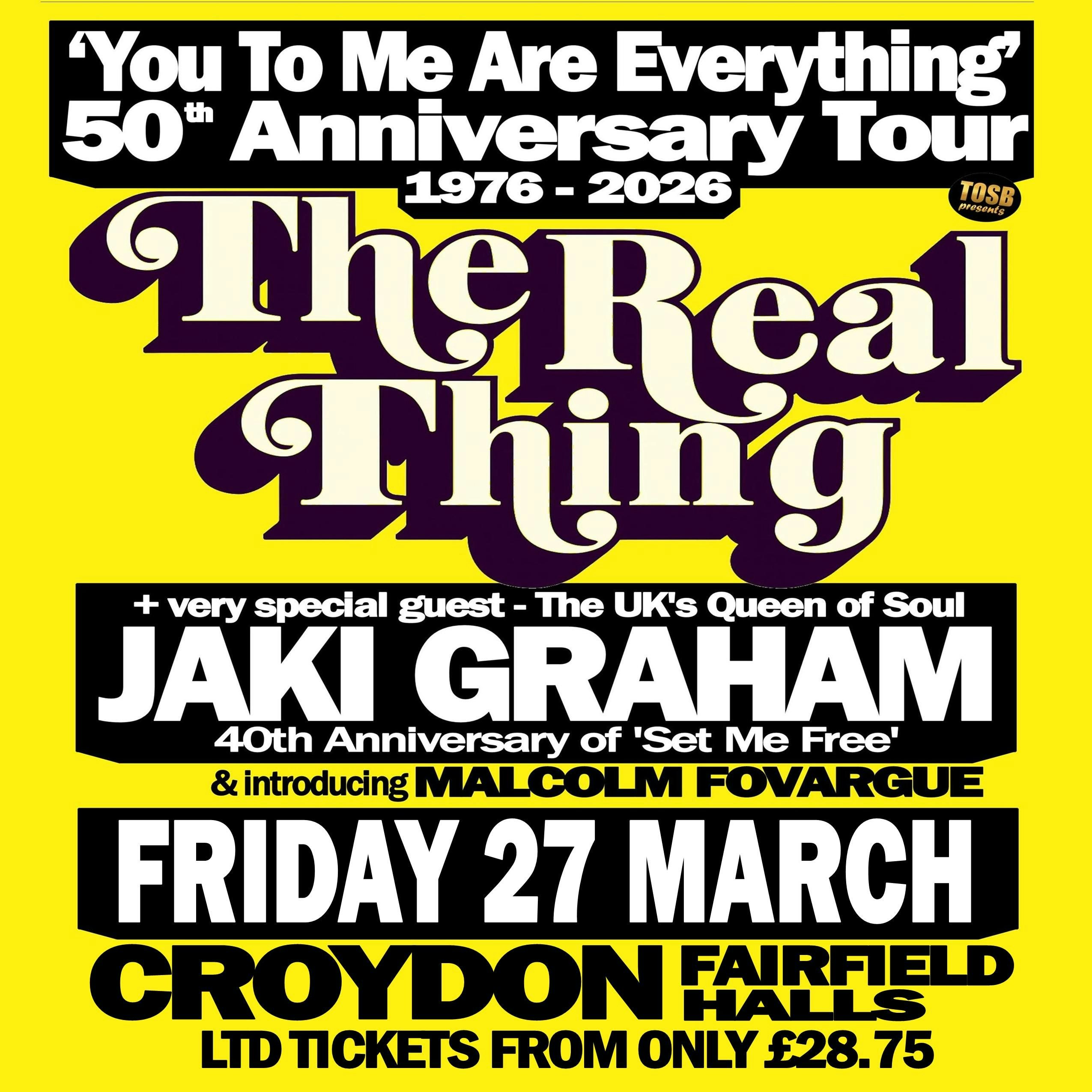 The Real Thing - You to me are...