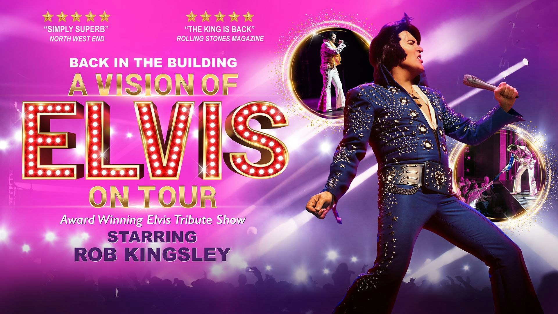 A Vision Of Elvis starring Rob Kingsley