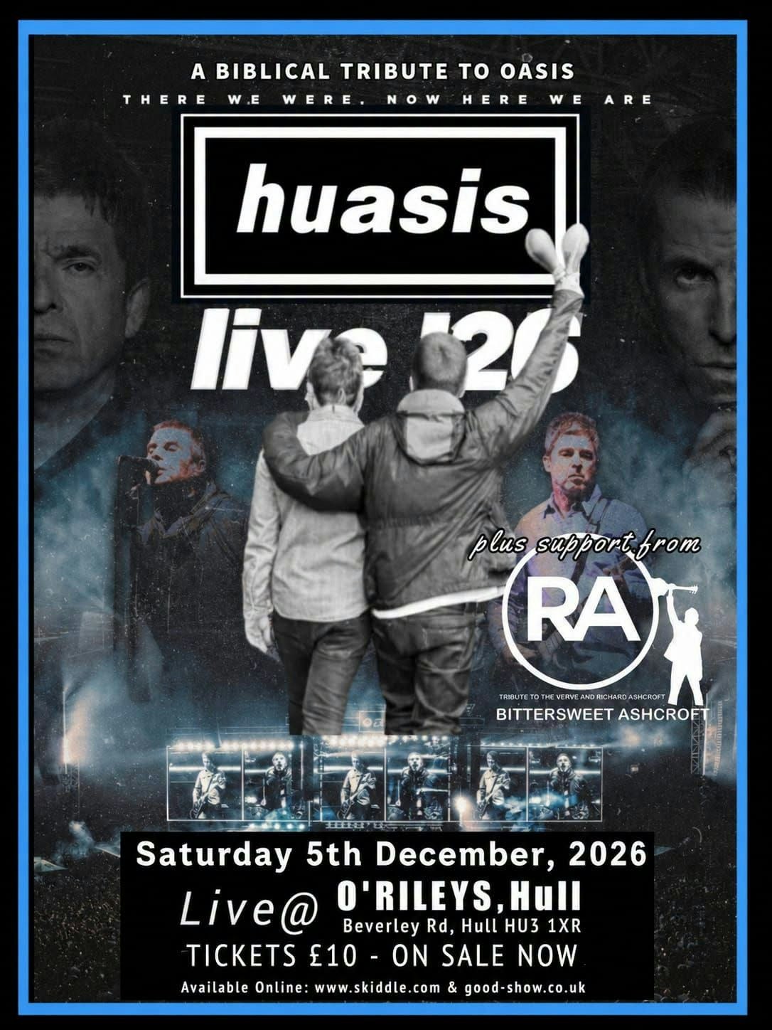 Picture of Huasis & Bittersweet Ashcroft at O'Rileys