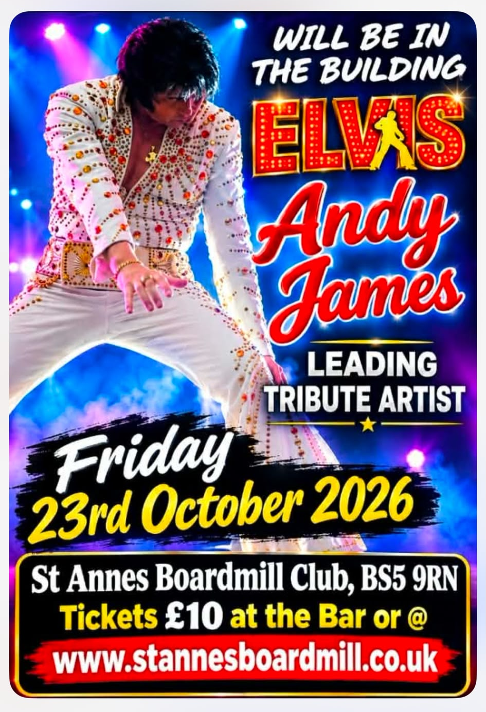 Elvis Tribute with Andy James