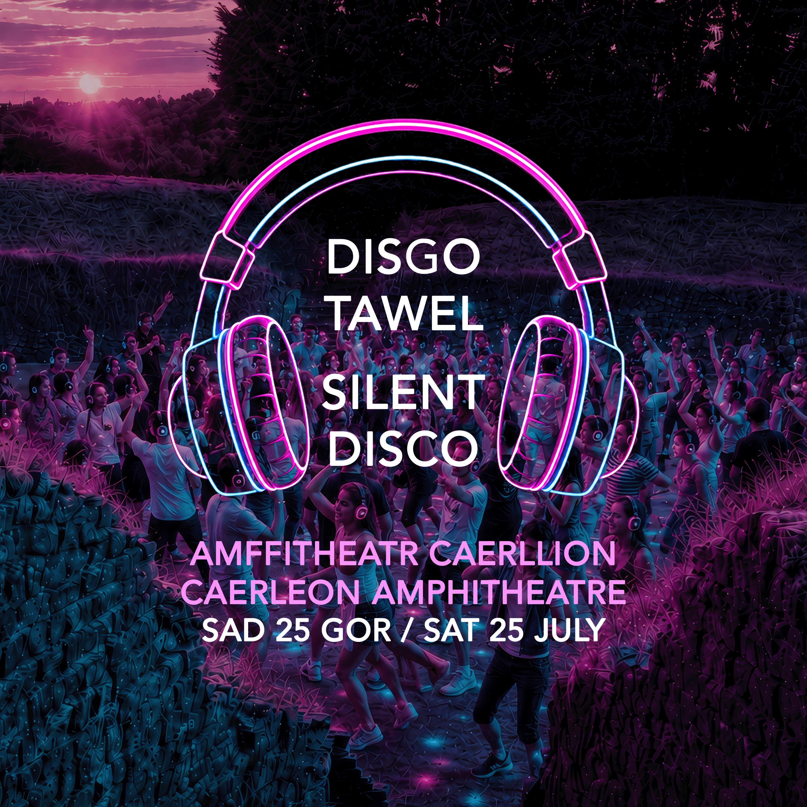 Disgo Tawel / Silent Disco