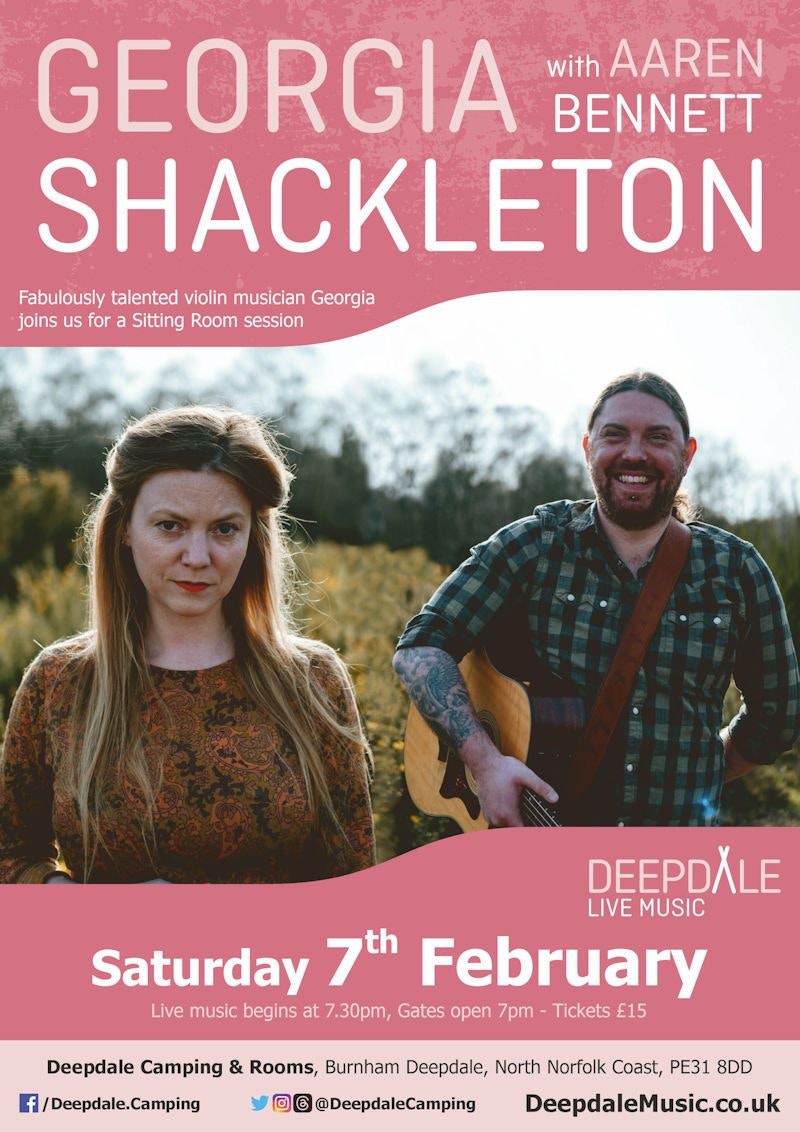 Georgia Shackleton with Aaren Bennett - Live Music Gig