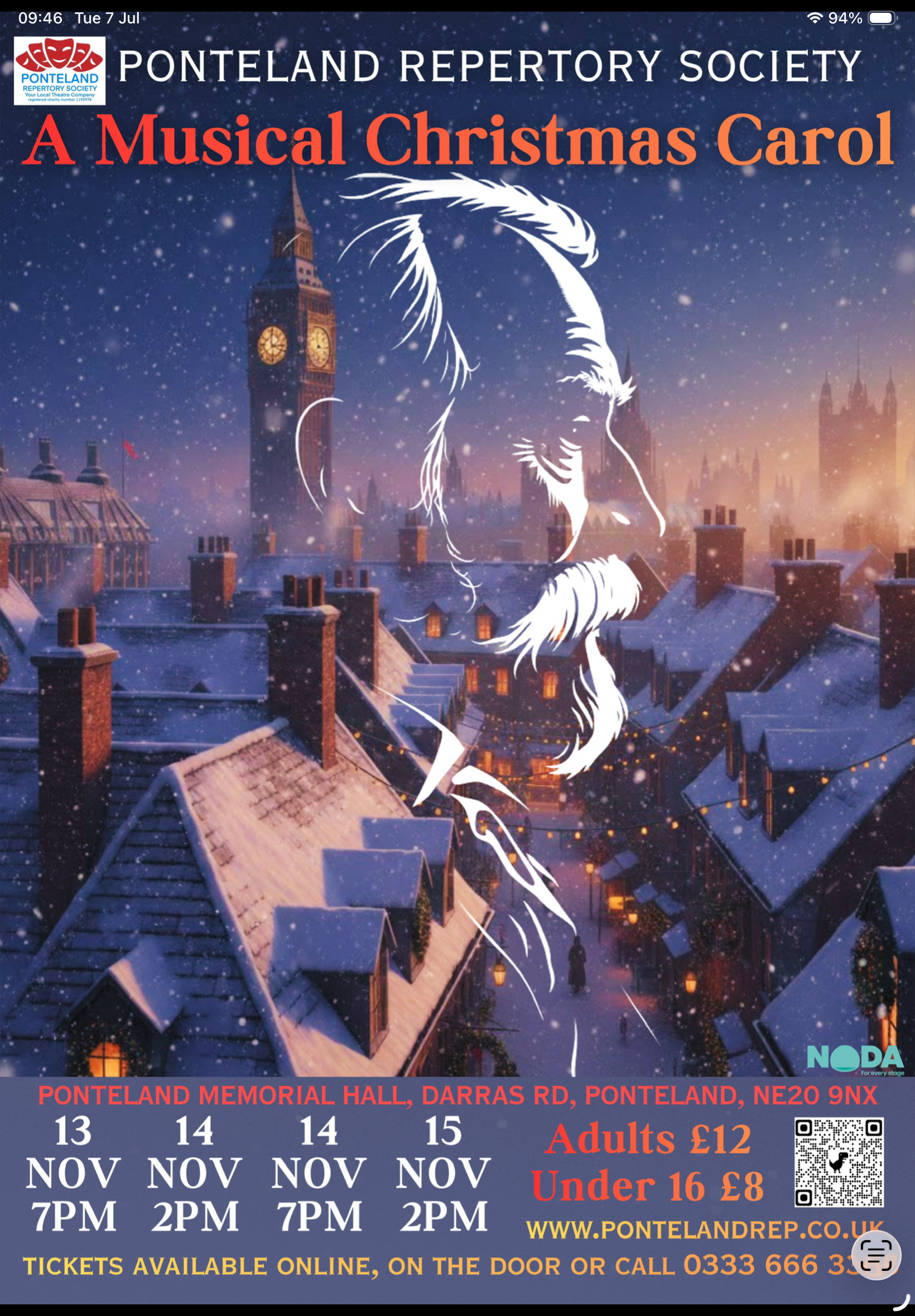 Picture of A Musical Christmas Carol