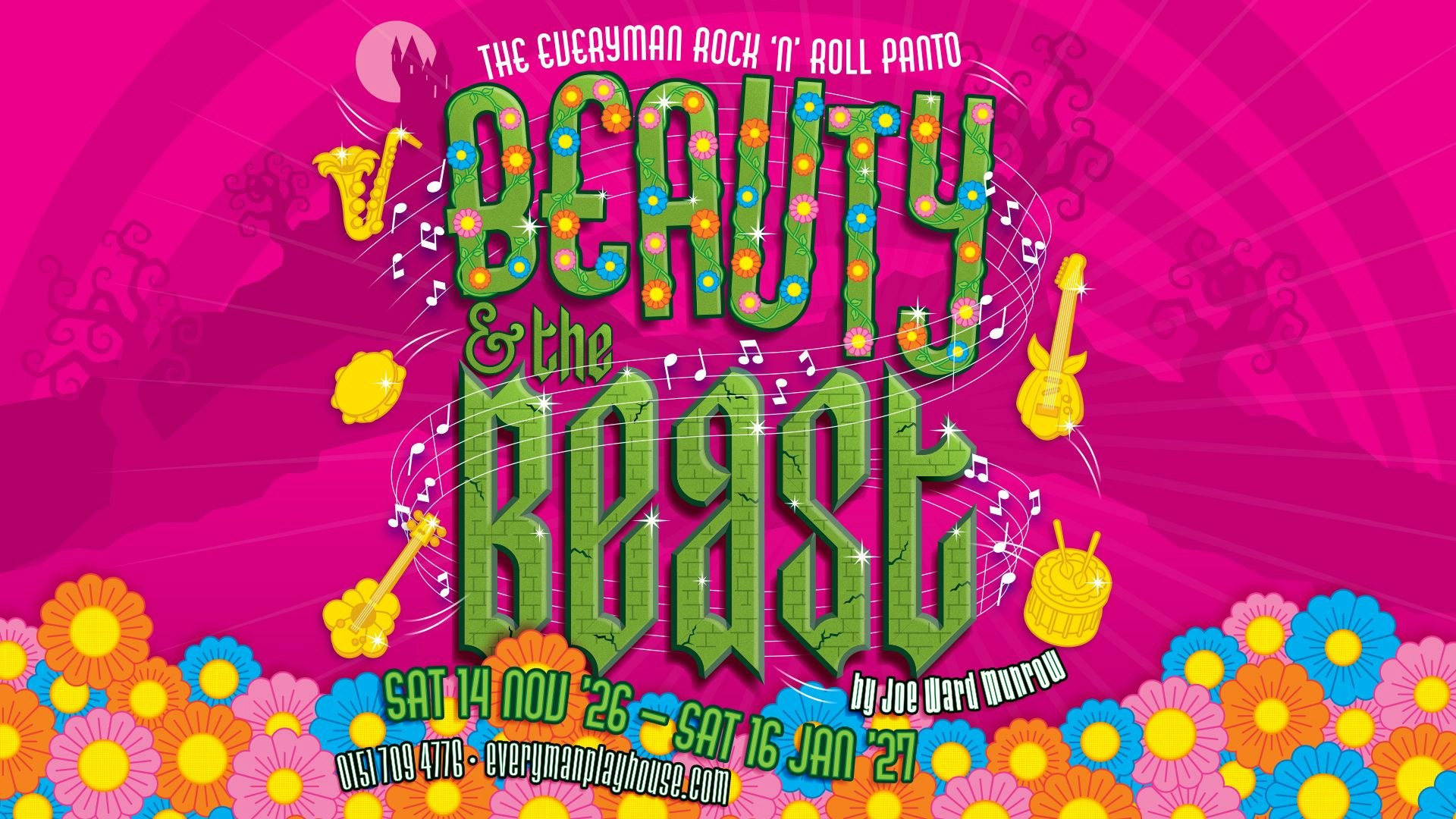 The Rock ‘n’ Roll Panto 2026: Beauty and the Beast