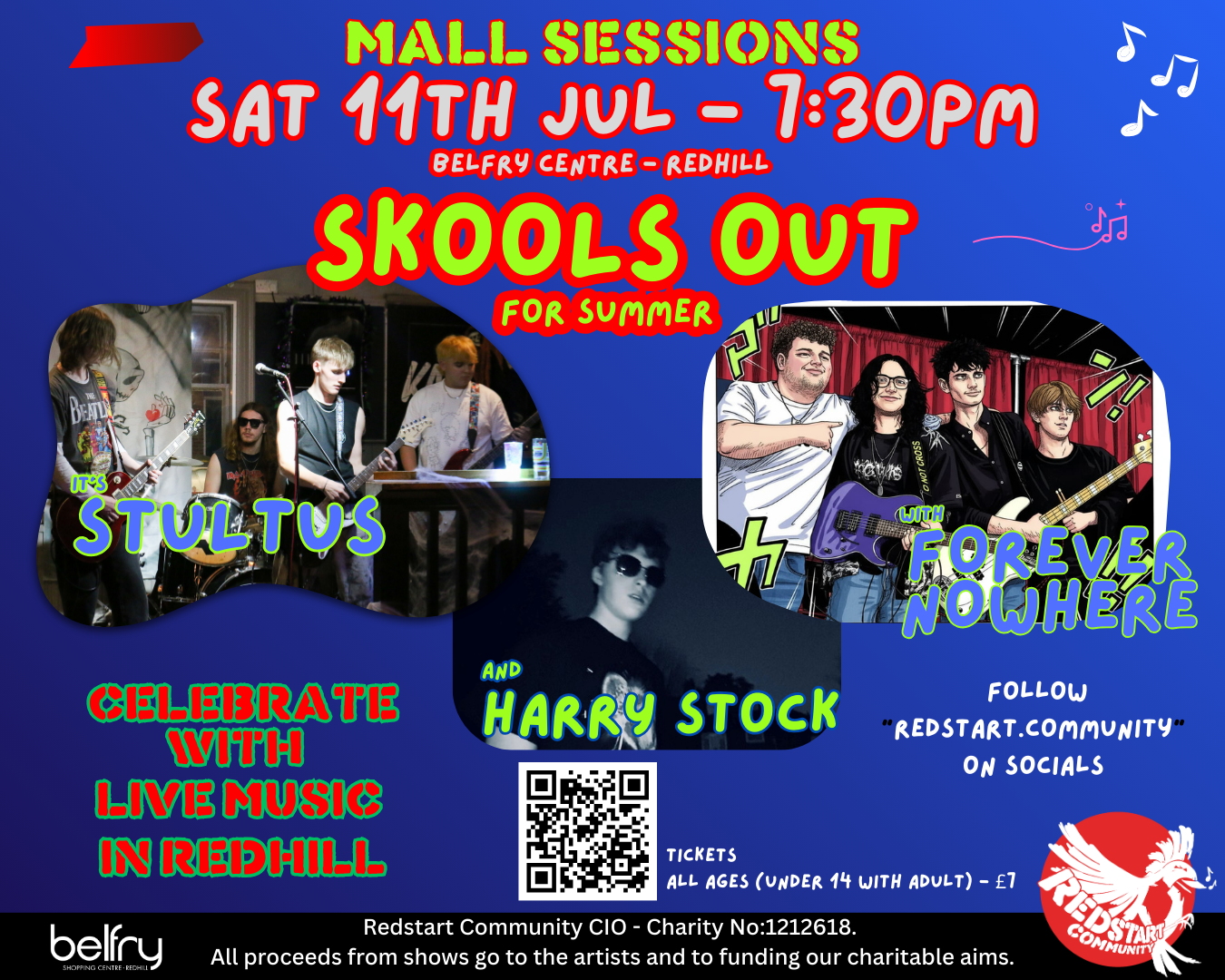 Picture of Skools Out for Summer - with Stultus, Forever Nowhere and Harry Stock