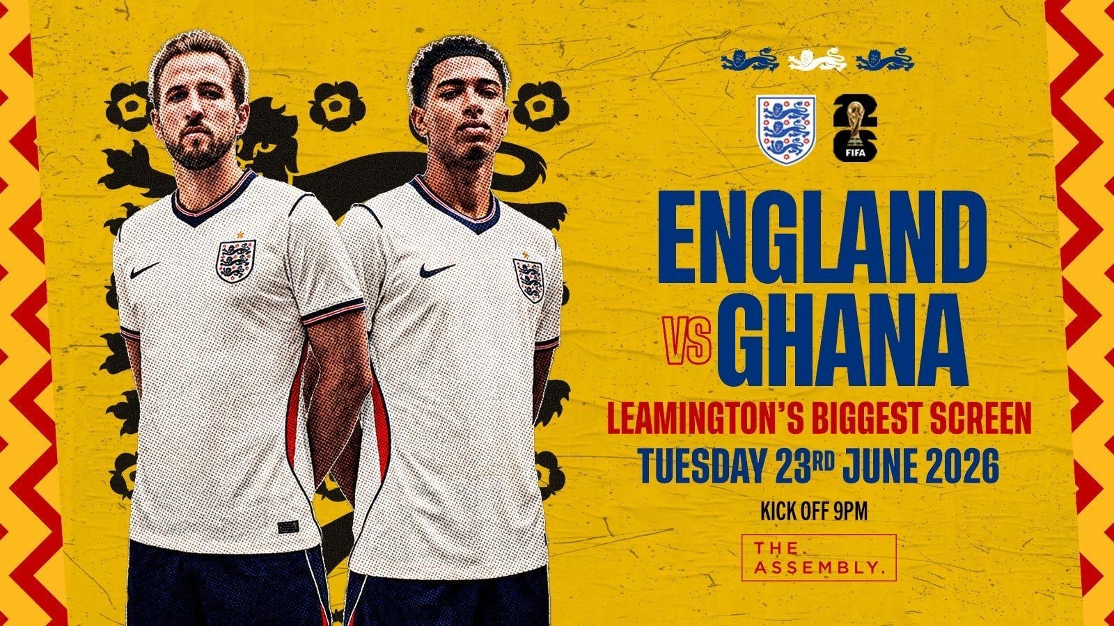 Picture of England vs Ghana [Free Entry Ticket]