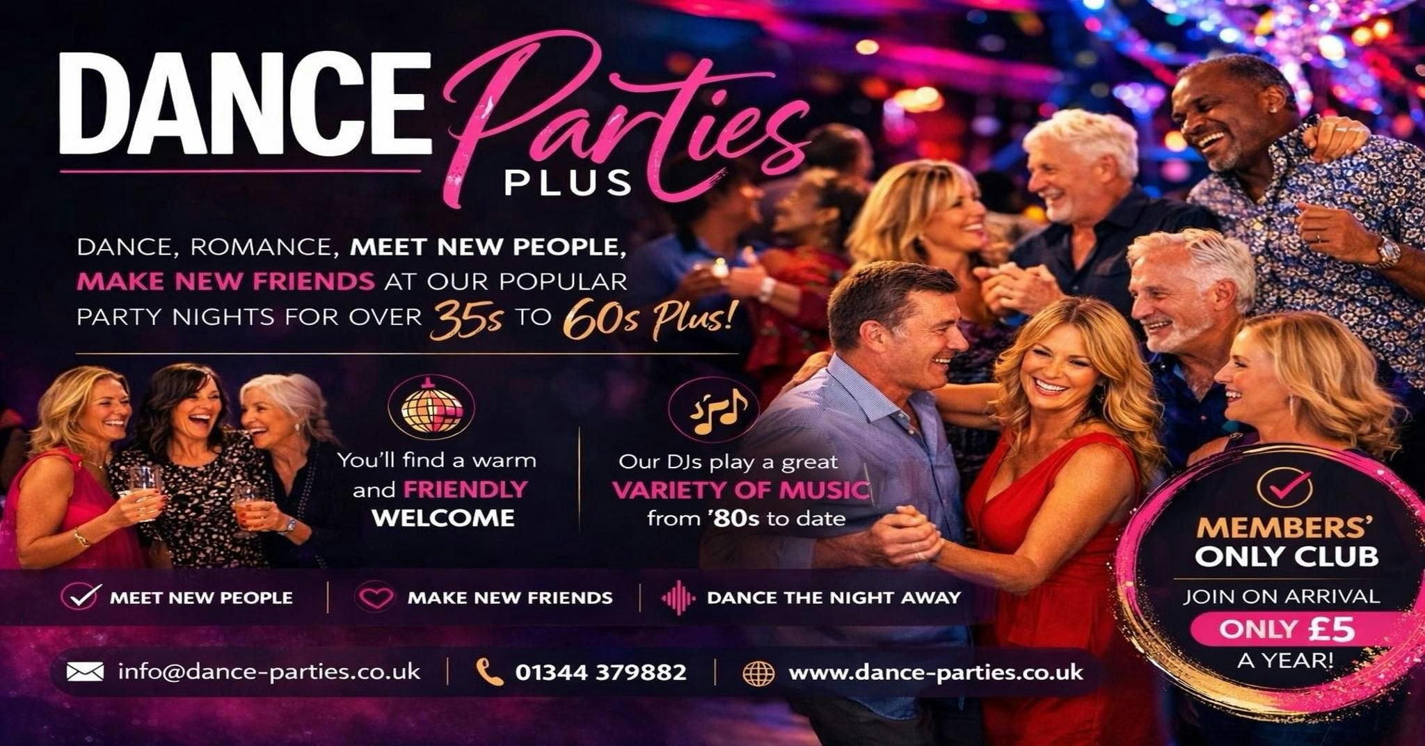 Picture of NORTHWOOD- MIDDLESSEX/HERTS. Over 30's-60's+ Party for Singles & Couples- SAT 6 JUNE