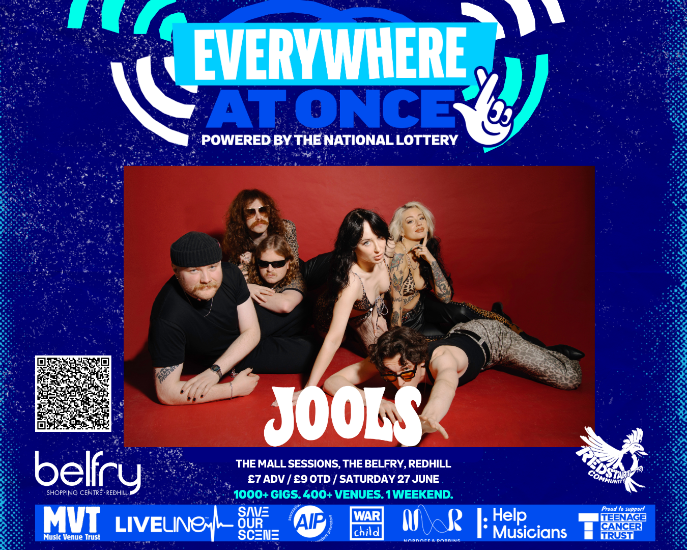 JOOLS at the Mall Sessions, for Everywhere at Once powered by the National Lottery and Music Venue Trust