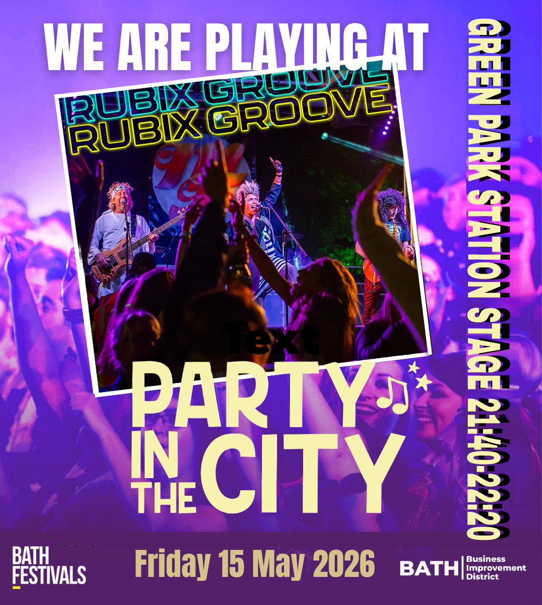 Picture of Rubix plays Bath's Party In The City