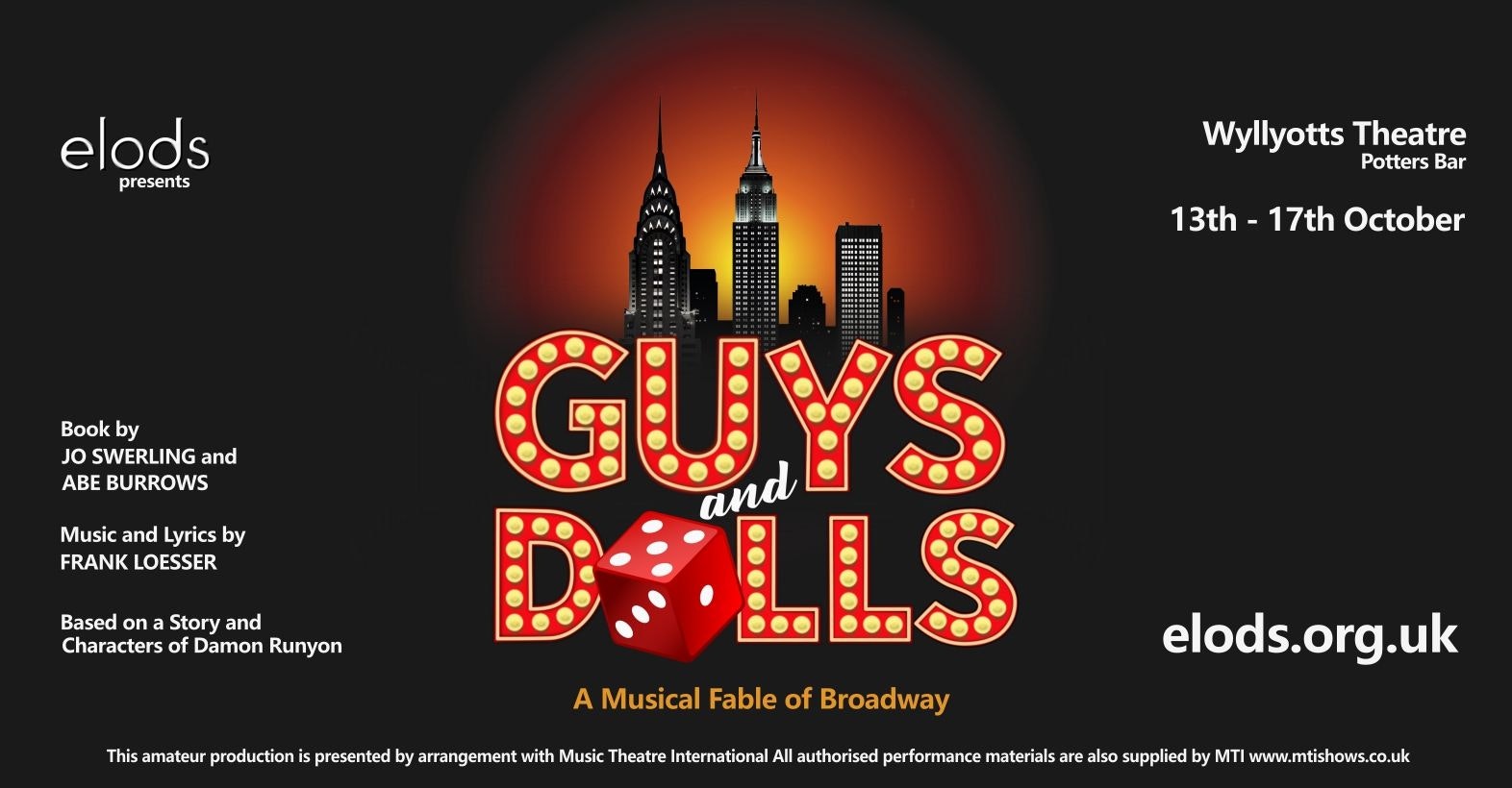 Guys and Dolls - The Musical