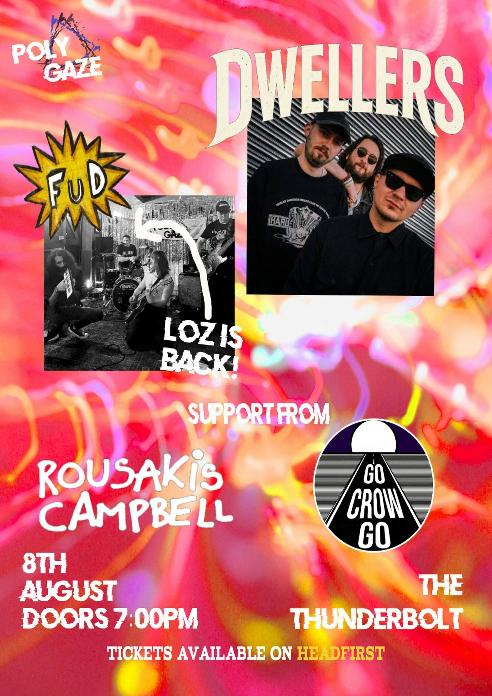 Picture of POLYGAZE Presents: DWELLERS & FUD! | Alternative Rock & Punk