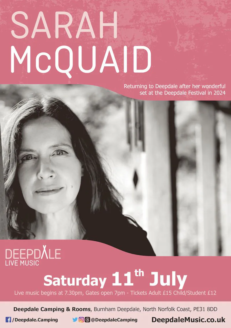 Picture of Sarah McQuaid - Live Music Gig