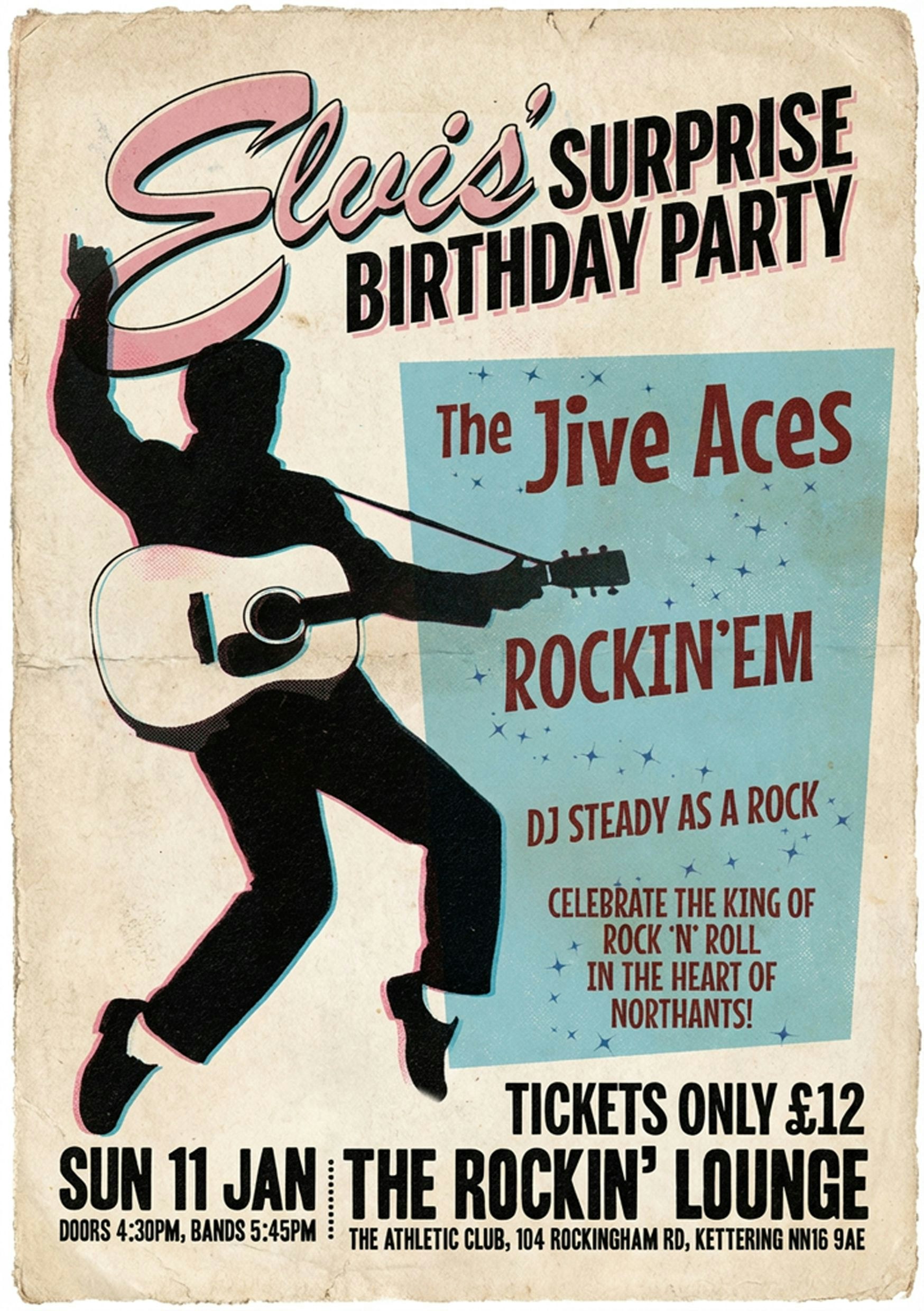Elvis' Surprise Birthday Party @ Rockin' Lounge Kettering