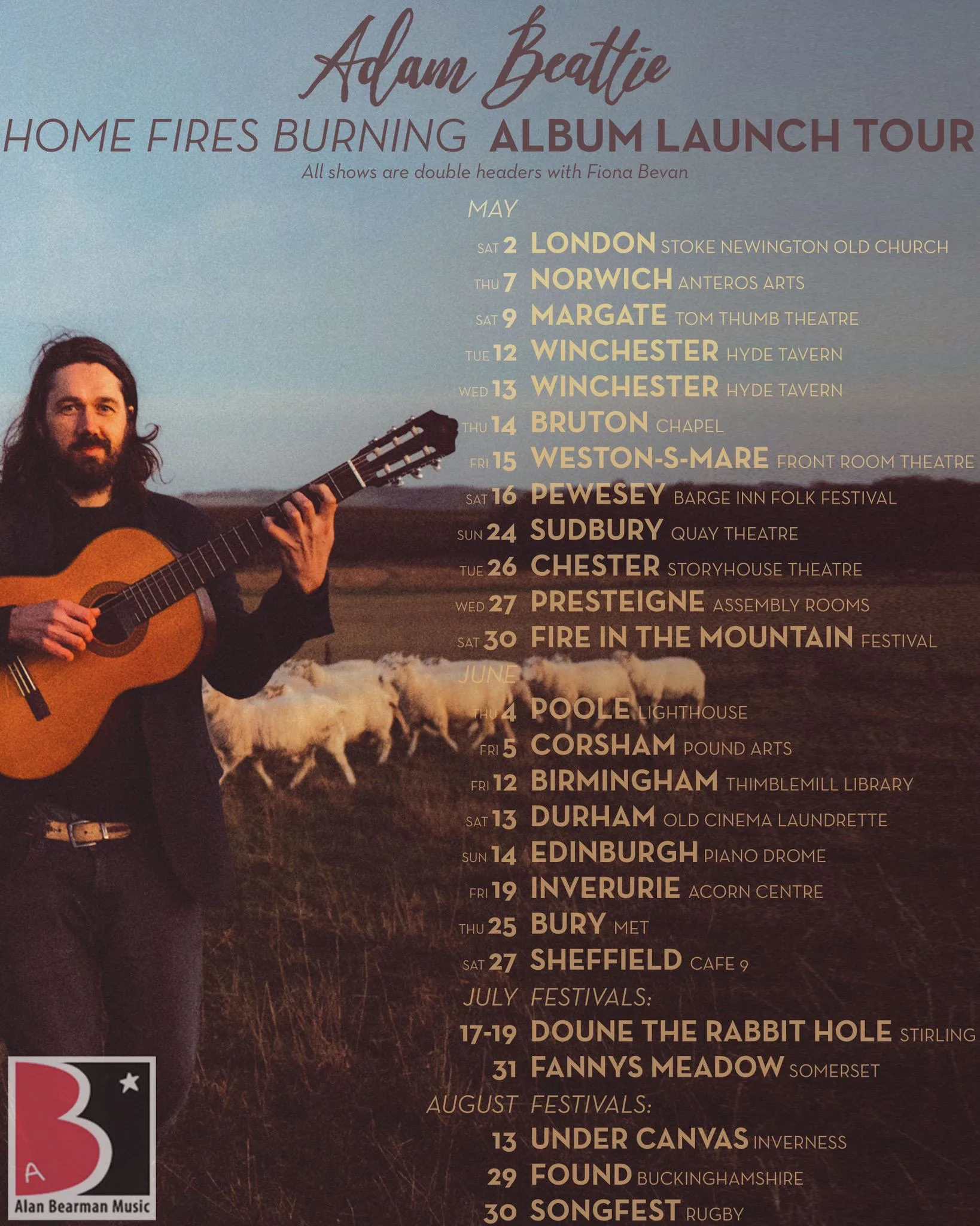 Picture of Fiona Bevan & Adam Beattie: Double Headline