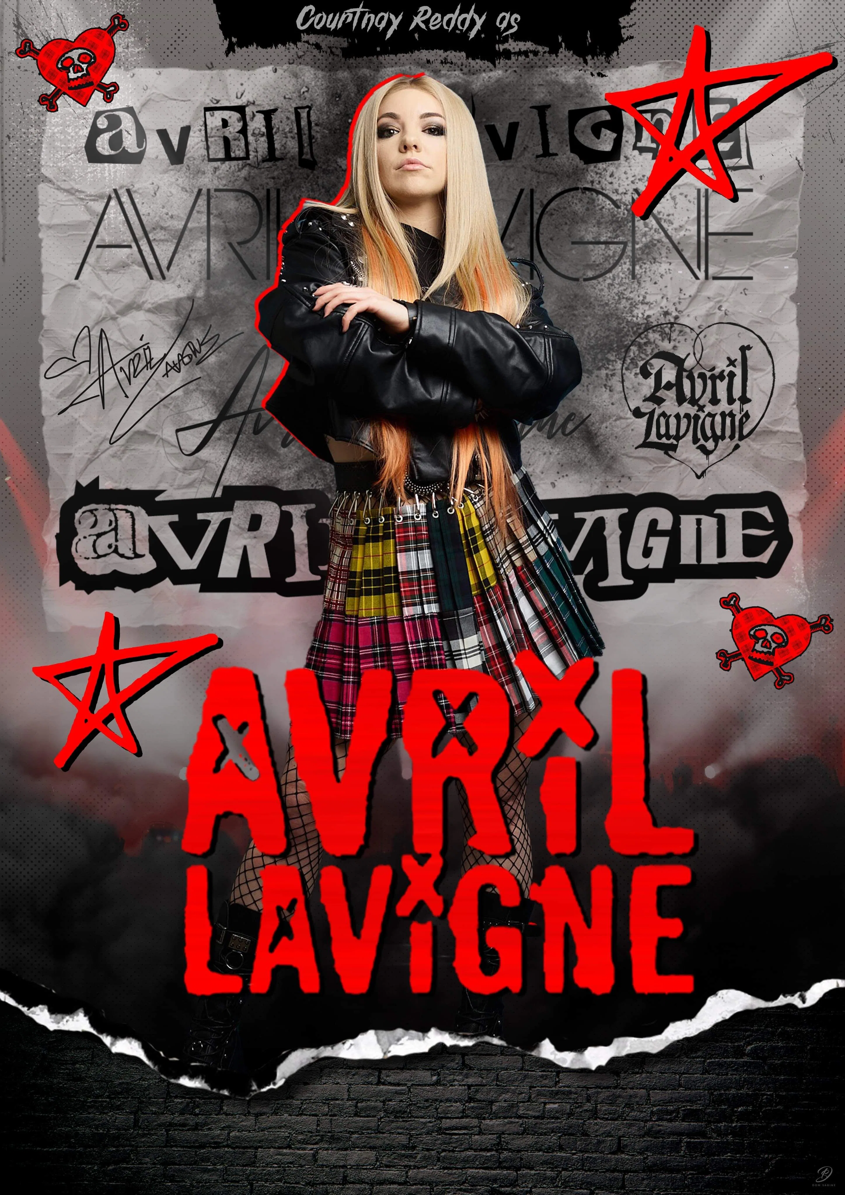 Picture of Courtnay Reddy as Avril Lavigne