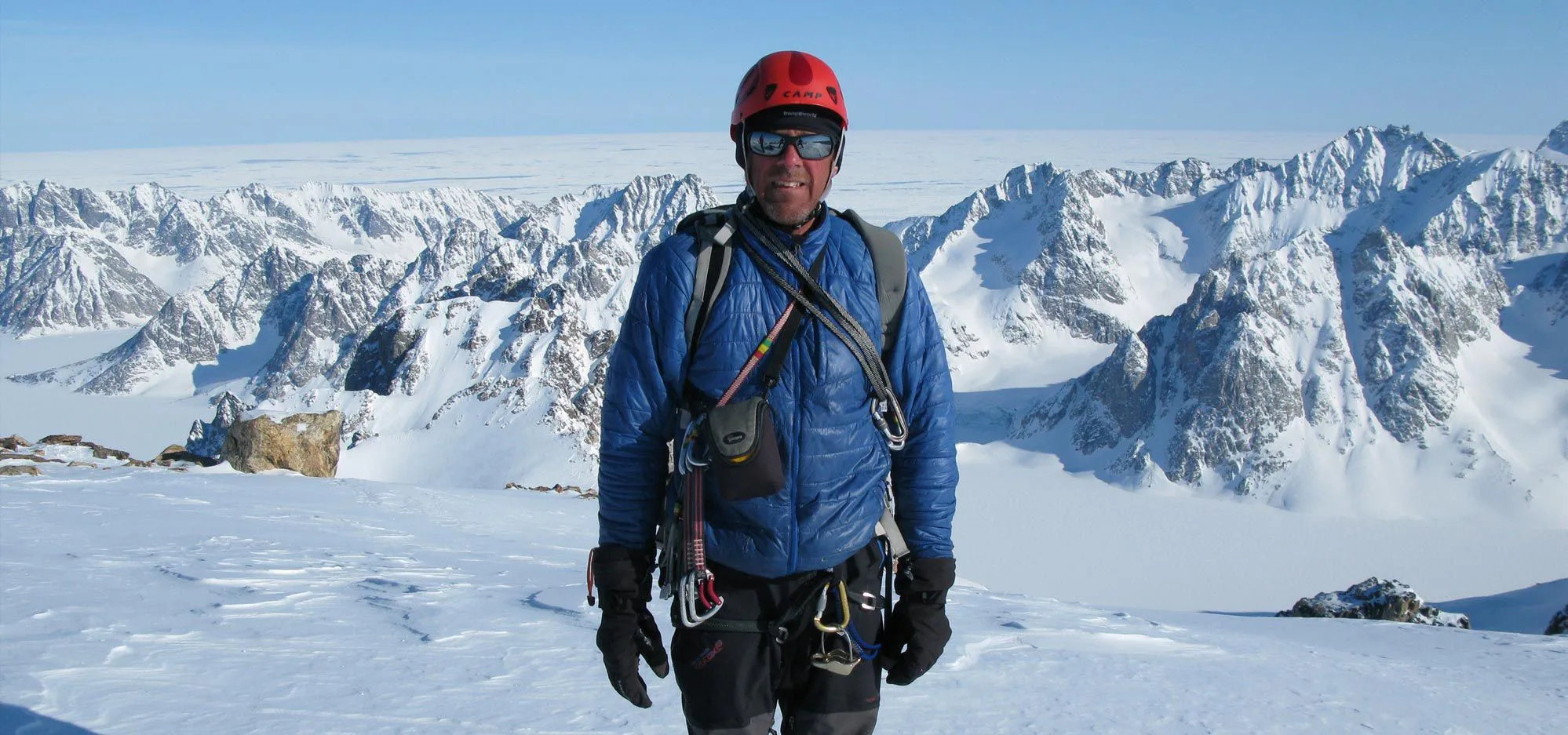 Picture of Simon Yates of Touching the Void - Pleasure and Pain