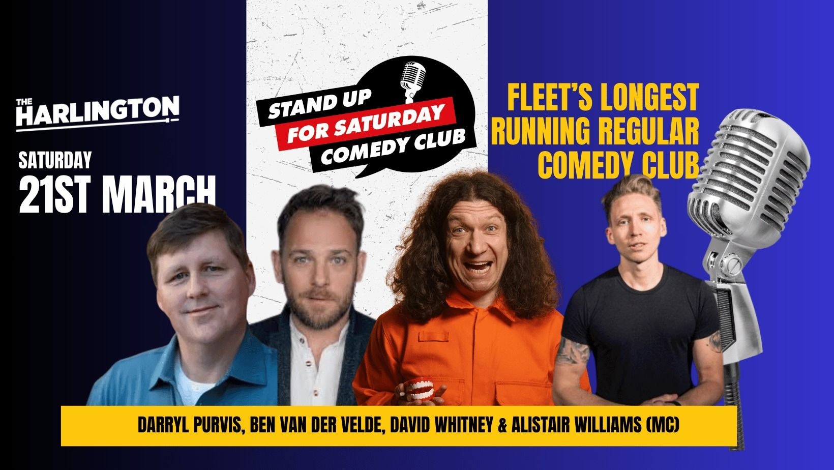 Stand Up for Saturday Comedy Club