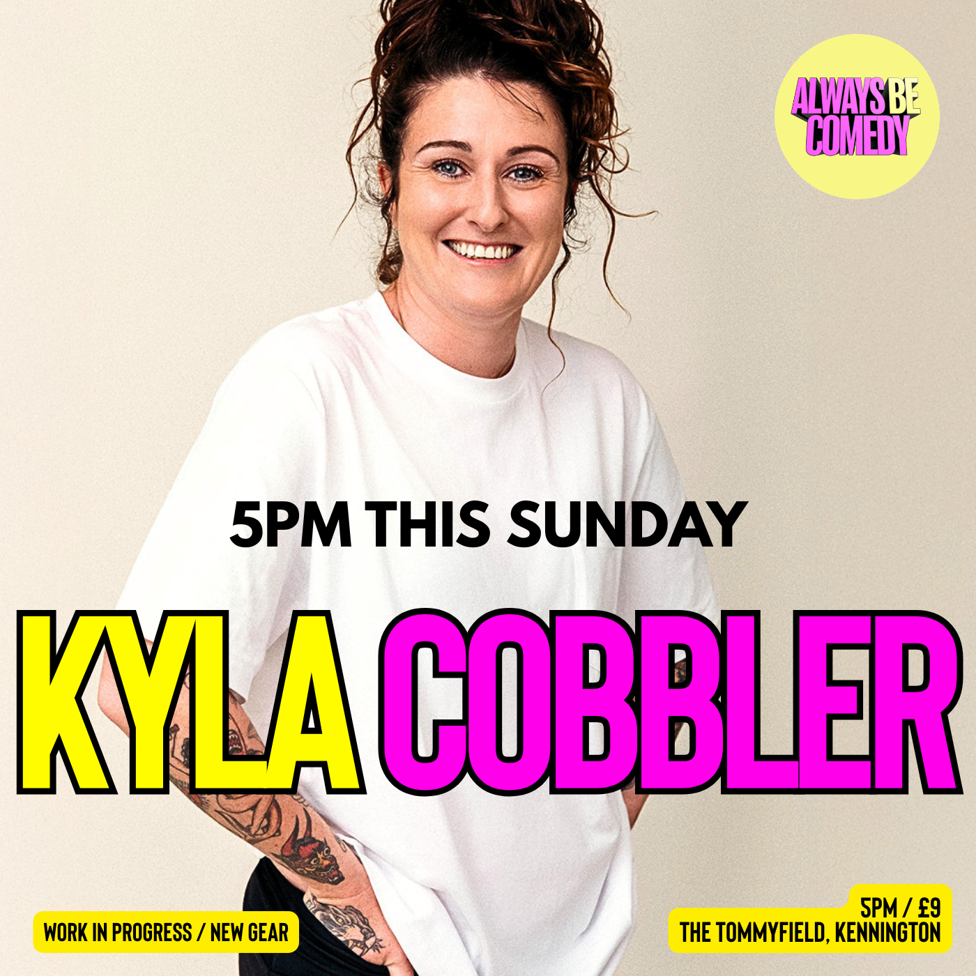 Picture of Always Be Comedy: Kyla Cobbler - work in progress - at The Tommyfield!