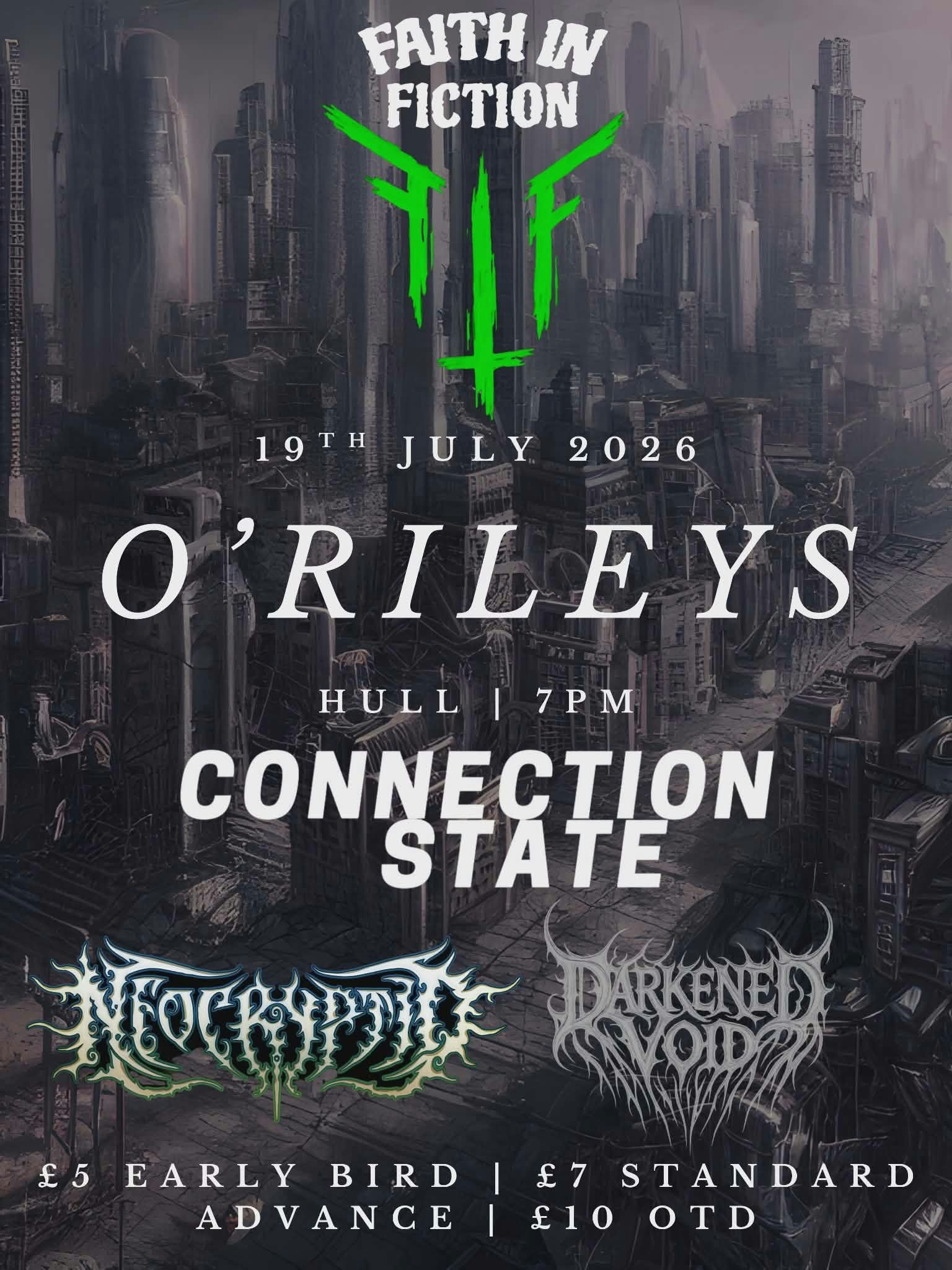Picture of Faith in Fiction, Connection State, Darkened Void, Neo Cryptid
