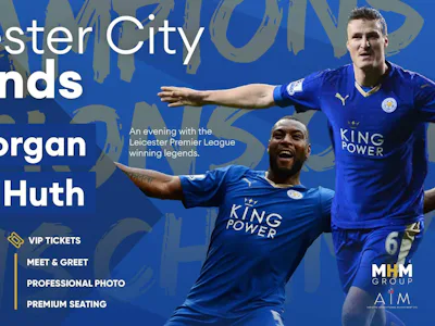 Picture of An Evening with Leicester City Legends Wes Morgan and Robert Huth