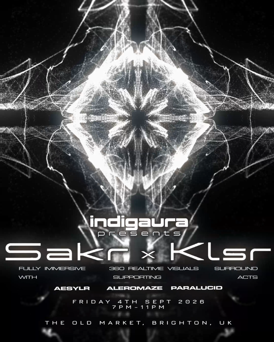 Picture of Indigaura presents: Sakr x KLSR - 360º Live AV