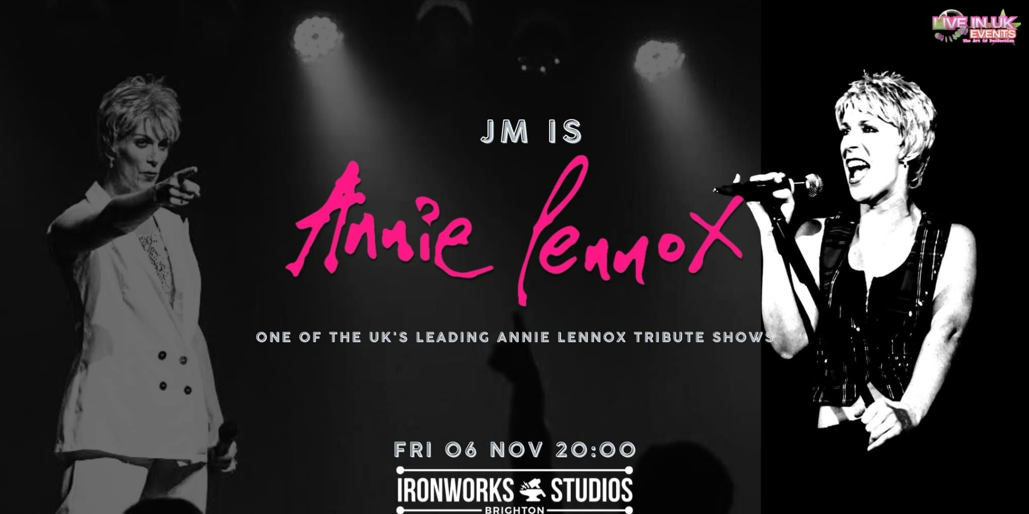 Picture of Annie Lennox tribute act in concert