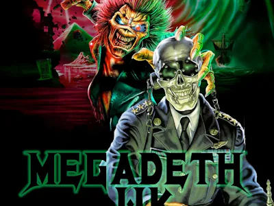 Picture of Brian Maiden vs Megadeth UK at O'Rileys