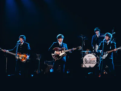 Picture of The Bootleg Beatles in concert