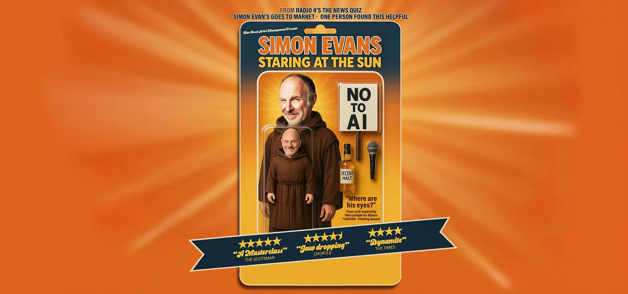 Picture of Simon Evans is Staring at the Sun