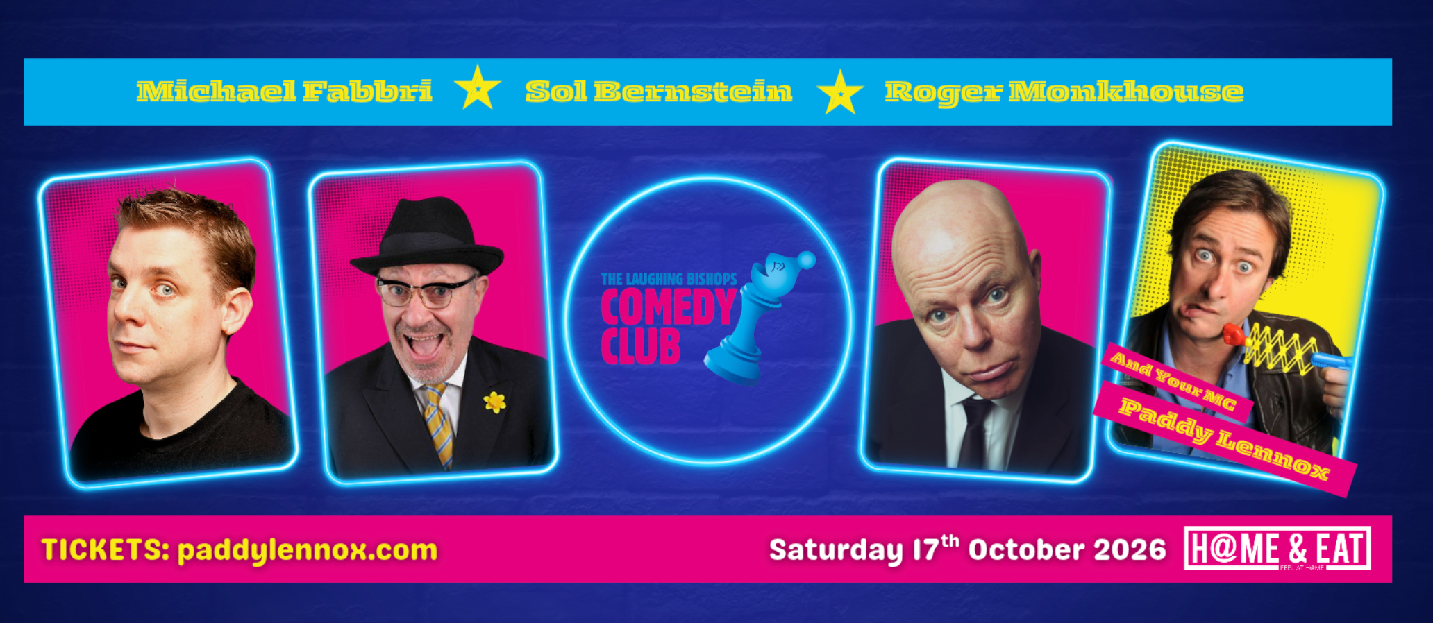 Picture of Laughing Bishops Comedy Club with Paddy Lennox & friends